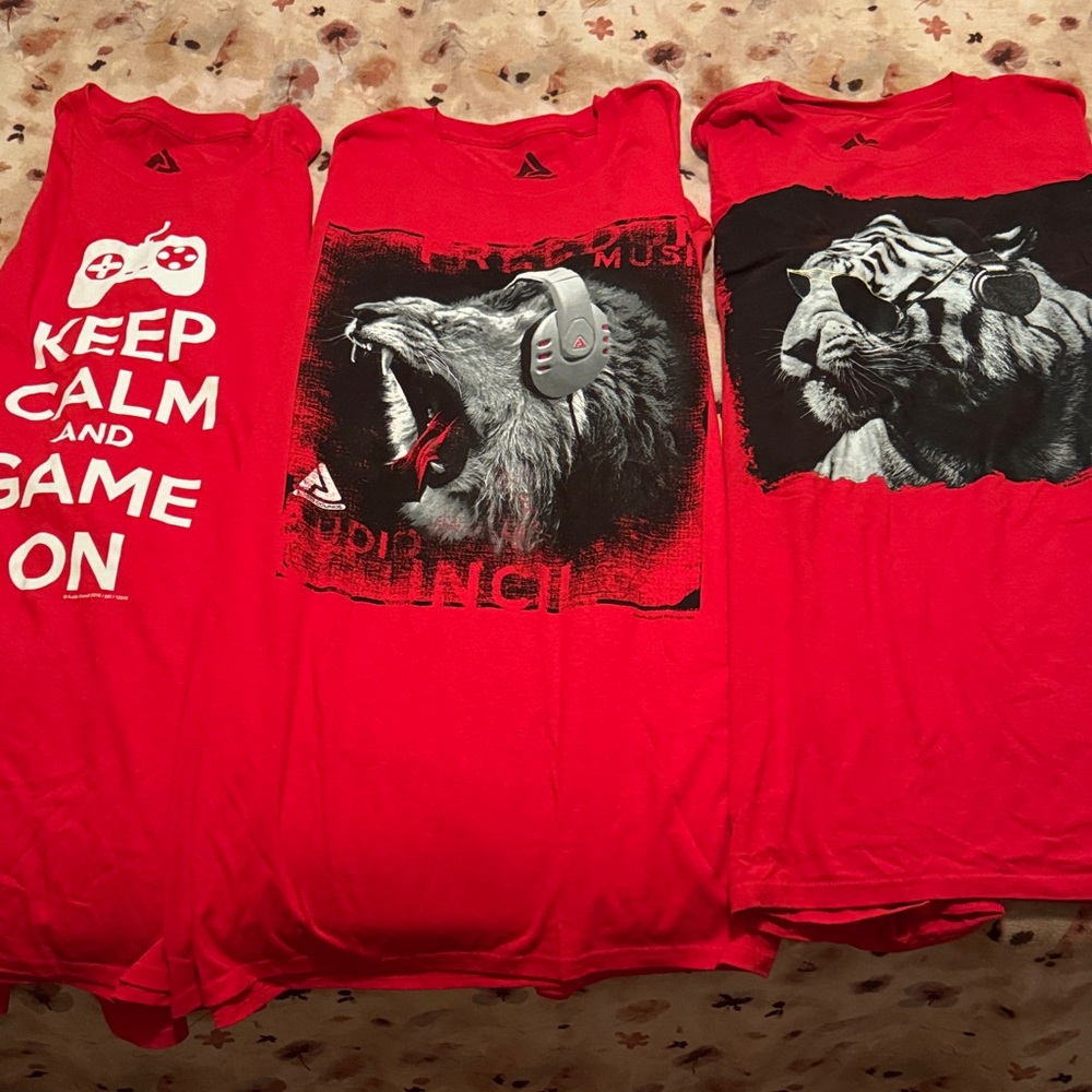 Audio Council Bundle of 3 Graphic T-shirts size 5XL